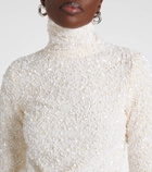 Xu Zhi Sequined top