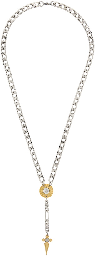 Photo: IN GOLD WE TRUST PARIS Silver Curb Chain Necklace