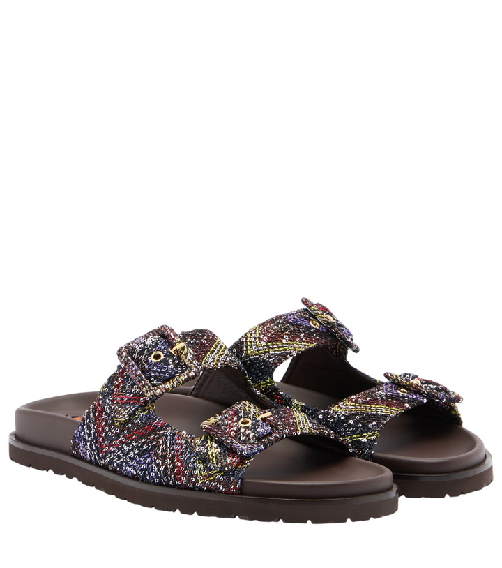 Photo: Missoni Clea Zigzag sequined sandals