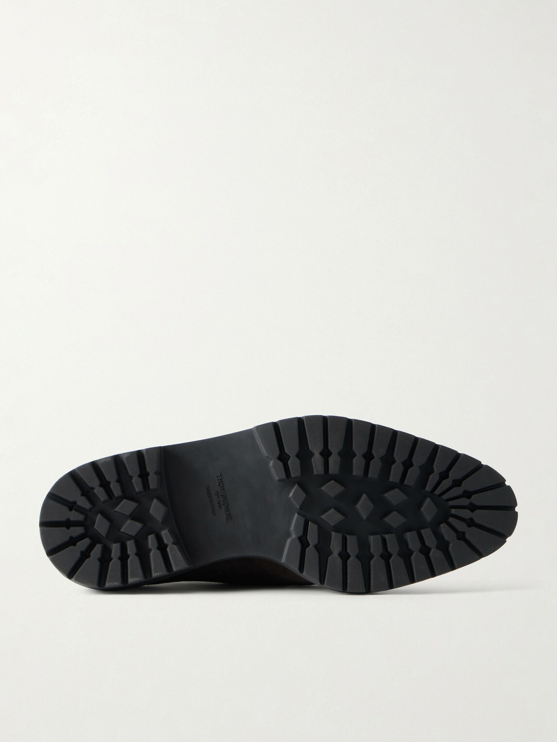 Thom Browne - Suede Derby Shoes - Brown