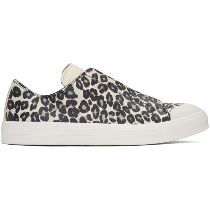 Photo: Alexander McQueen Tan Leopard Sneakers