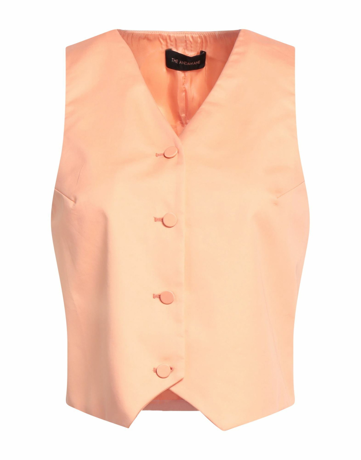 The Andamane Womens Tailored Vest Apricot