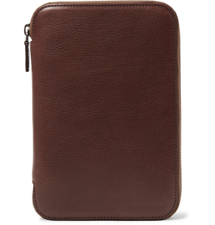 Photo: This Is Ground - Mod Tablet Mini Full-Grain Leather Pouch - Brown