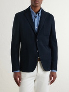 Slowear - Wool-Blend Jersey Blazer - Blue