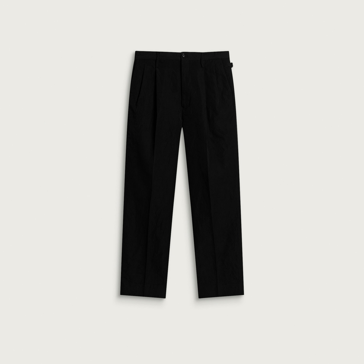 Kaptain Sunshine Men's Wool Gabardine Chino Trousers in Navy