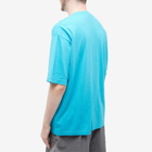 Acne Studios Men's Extorr Devil Logo T-Shirt in Fluo Blue