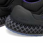 Adidas Men's Ultra 4D Sneakers in Core Black/Purple/Impact Orange