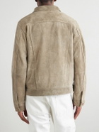 Officine Générale - Leonide Suede Jacket - Neutrals
