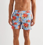 Hartford - Slim-Fit Mid-Length Printed Swim Shorts - Unknown
