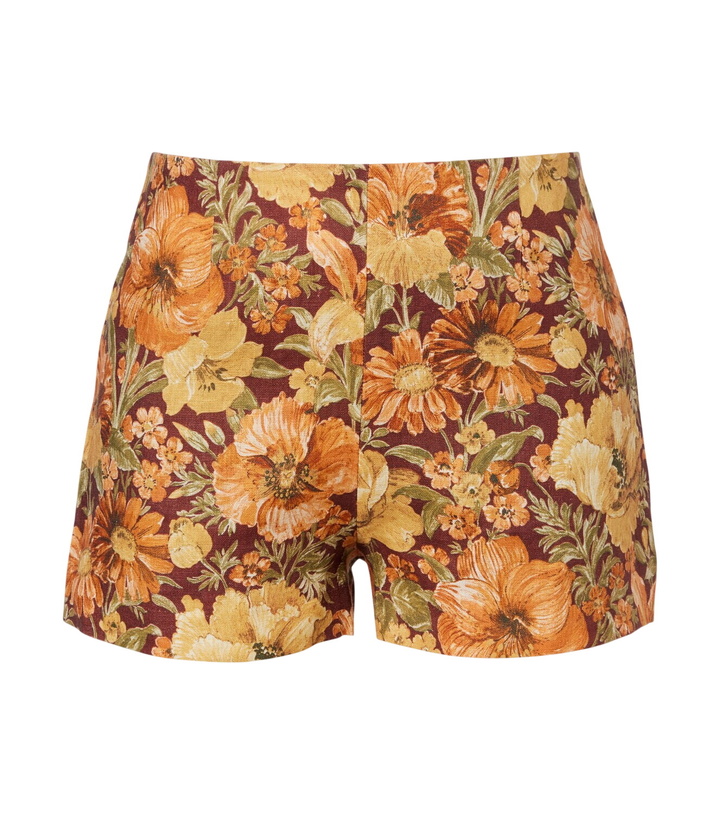 Photo: Faithfull Lila floral linen shorts