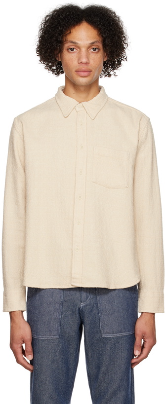 Photo: Corridor Off-White Bouclé Shirt