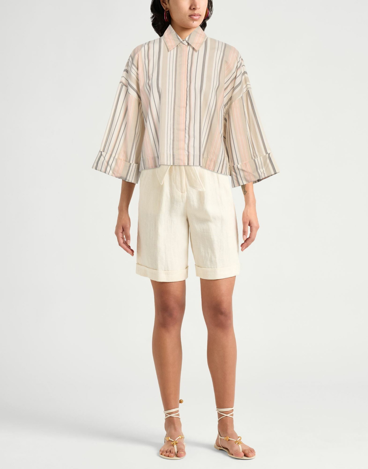 Peserico Womens Shirt in Beige