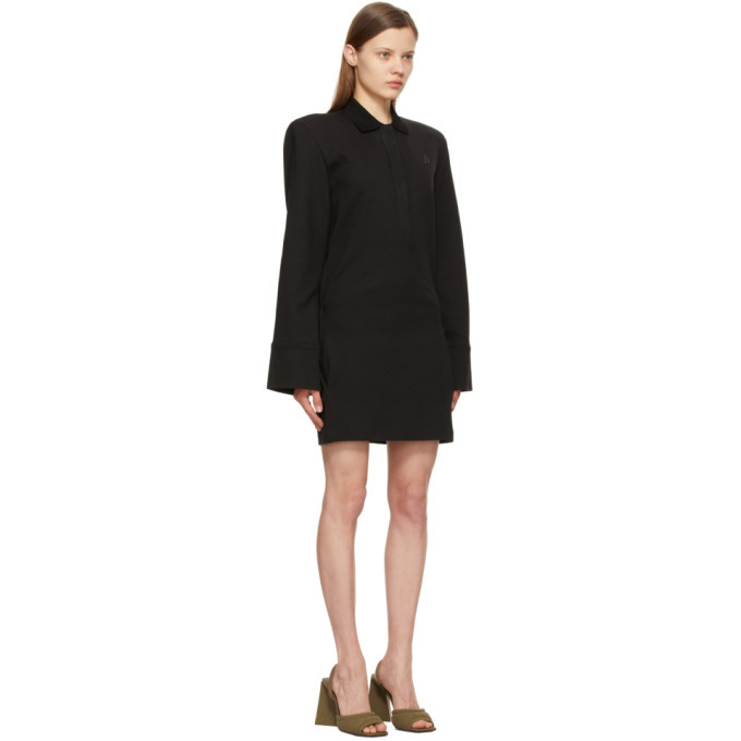 The Attico Black Irene Mini Dress The Attico