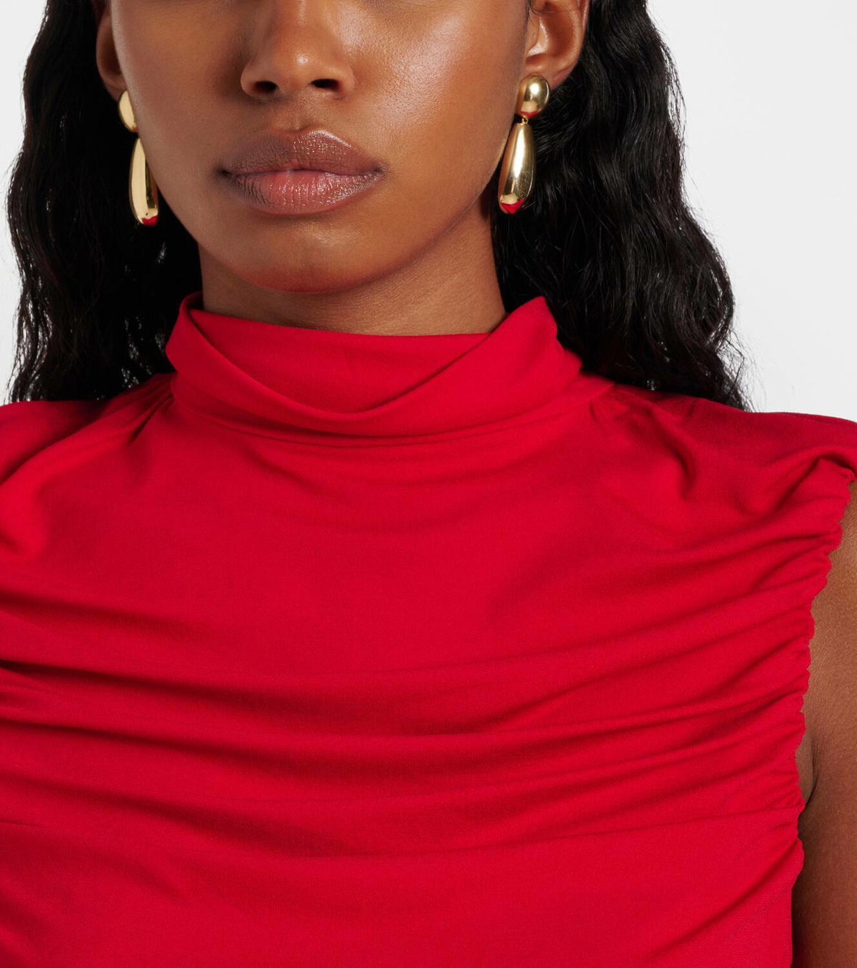 Magda Butrym Gold-plated drop earrings