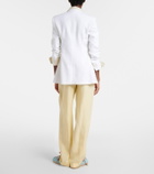 Polo Ralph Lauren Belted linen straight pants