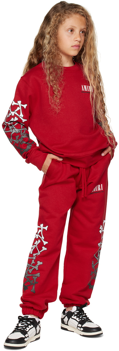 AMIRI Kids Red Bones Sweatshirt