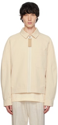 Jacquemus Beige Les Classiques 'Le blouson Linu' Jacket