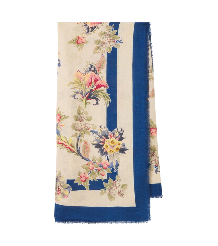 Photo: Etro Floral modal and cashmere scarf