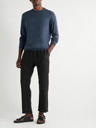 William Lockie - Merino Wool Sweater - Blue