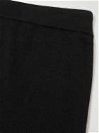 Rick Owens - Tapered Wool-Blend Sweatpants - Black
