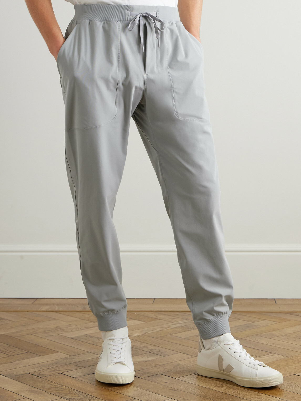 Lululemon - ABC Tapered Warpstreme™ Drawstring Trousers - Gray