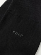 CDLP - Set of Five Stretch-Knit Socks - Black