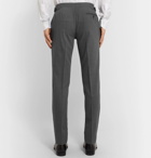 Thom Sweeney - Dark-Grey Slim-Fit Wool Suit Trousers - Dark gray
