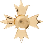 Emanuele Bicocchi Gold Crest Brooch