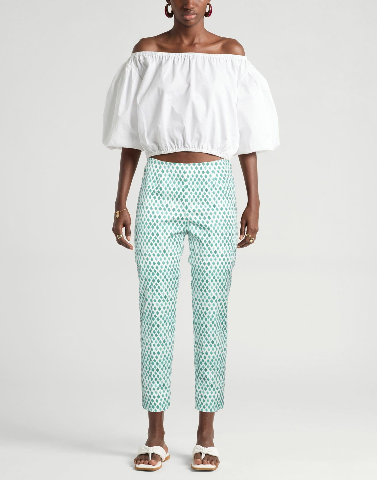 Peserico Womens Pants in Green