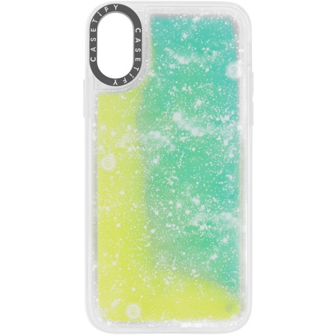 Photo: Clot Yellow and Green Casetify Edition Stars iPhone X/XS Case