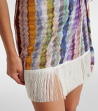 Missoni Fringed beach cover-up