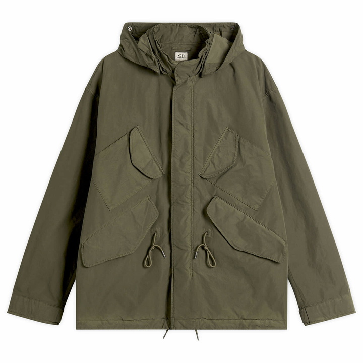 Photo: C.P. Company Men's Goggle Jacket in Ivy Green