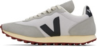 VEJA Gray & Black Rio Branco Alveomesh Sneakers