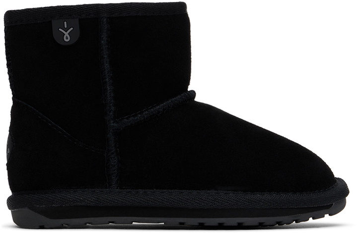 Photo: EMU Kids Black Wallaby Mini Boots