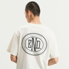 END. Leisure T-Shirt in Smoke White