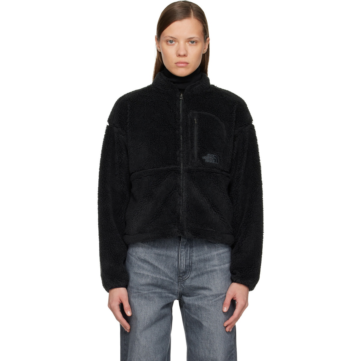 The North Face Black Extreme Pile 2 Full-Zip Jacket