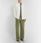 YMC - Duke Cotton and Linen-Blend Trousers - Green