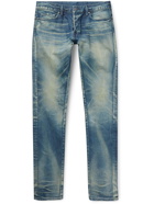 JOHN ELLIOTT - The Cast 2 Slim-Fit Distressed Denim Jeans - Blue - UK/US 28