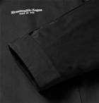 Fear of God for Ermenegildo Zegna - Logo-Print Cotton-Blend Jacket - Black