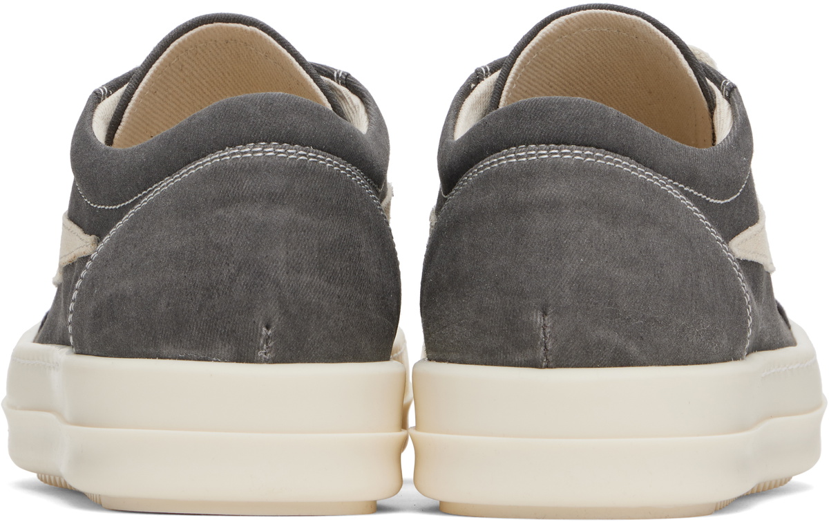 Rick Owens DRKSHDW Gray Hollywood Vintage Sneaks Sneakers Rick 