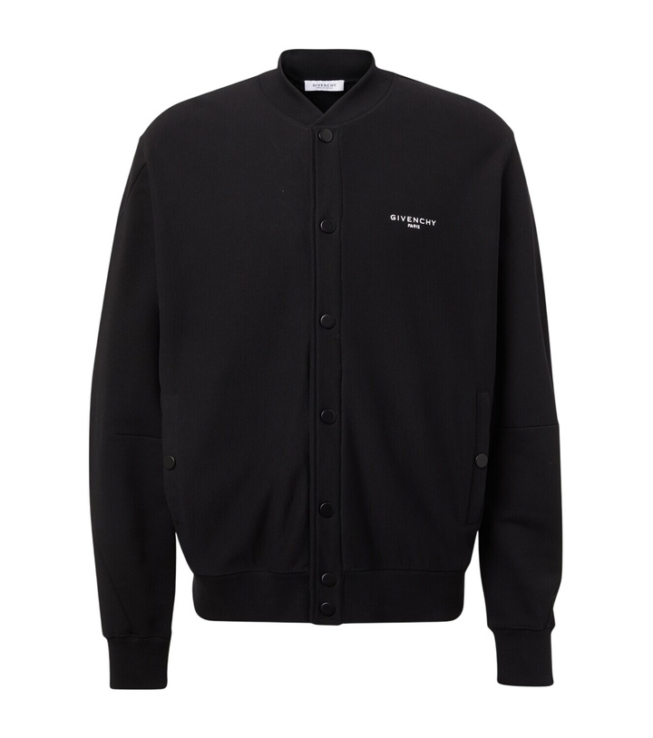Photo: Givenchy Logo cotton jacket