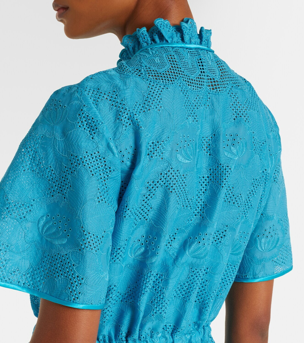 Valentino Cotton lace maxi dress
