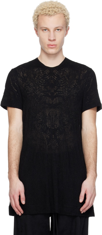 Photo: Julius Black Flare T-Shirt