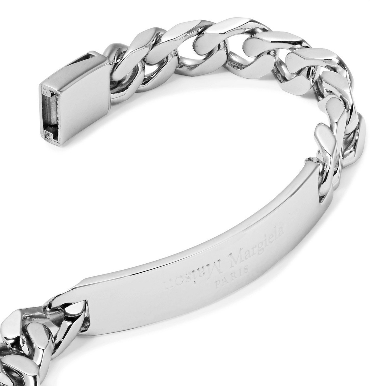 Maison Margiela - Sterling Silver ID Bracelet - Silver