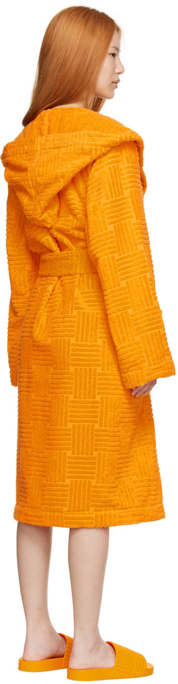 Bottega Veneta Orange Cotton Robe