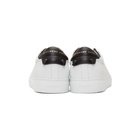 Givenchy White Perforated Urban Knots Sneakers