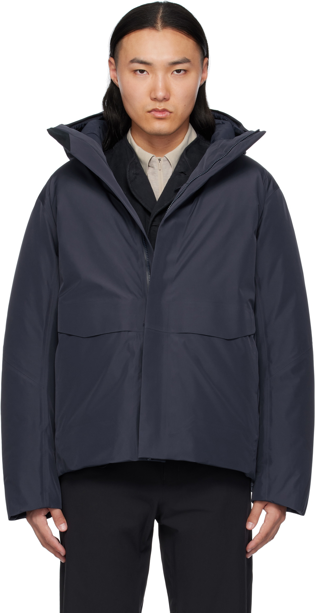 Veilance Navy Sorin Down Jacket Arc'teryx Veilance