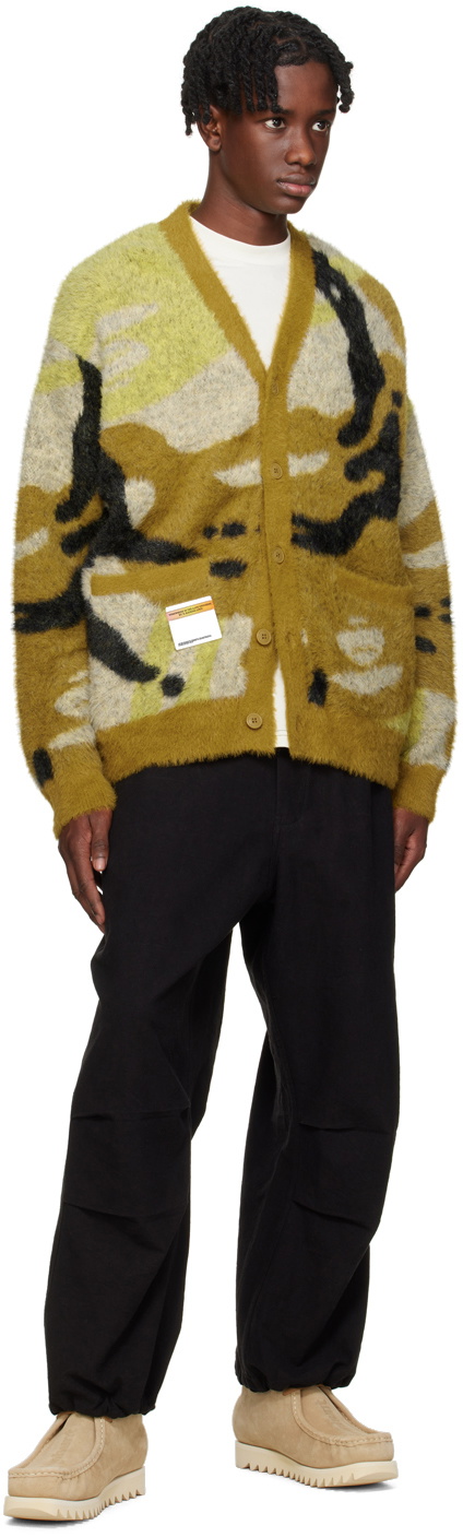 AAPE by A Bathing Ape Multicolor Jacquard Cardigan