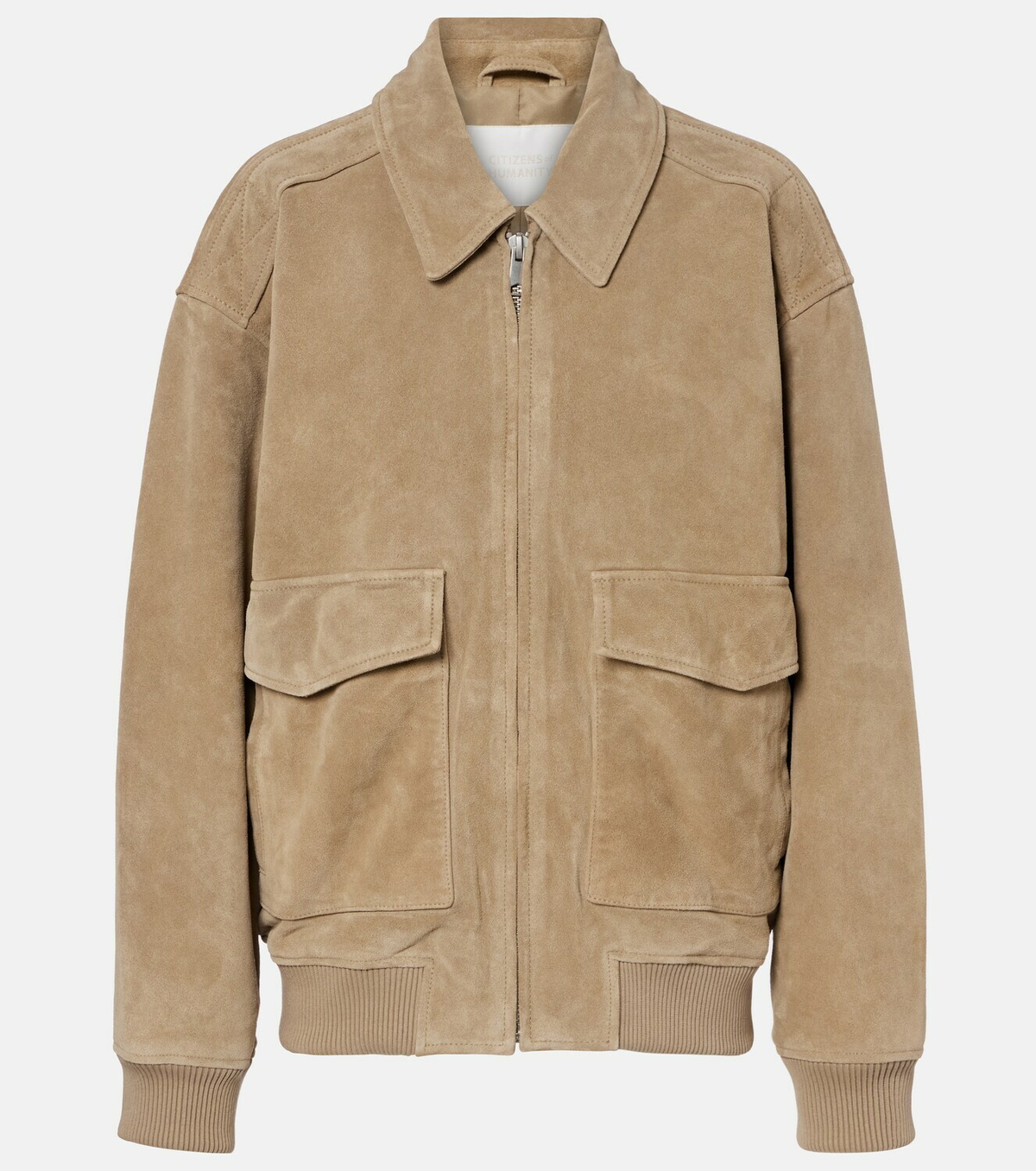 Citizens of Humanity Vivienne suede blouson jacket