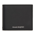 Alexander McQueen Black Money Clip Bifold Wallet